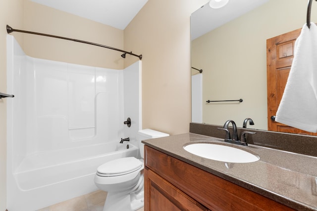 2309 Teakwood Ln SW, Rochester, MN 55902 - full bath featuring vanity, tile patterned floors, and shower / bathtub combination
