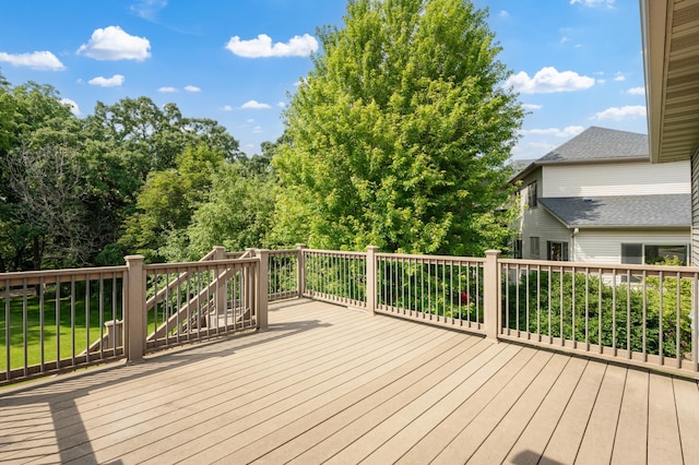 2309 Teakwood Ln SW, Rochester, MN 55902 - view of wooden terrace