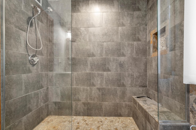 15784 103rd St SE, Becker Twp, MN 55308 - full bathroom with a tile shower