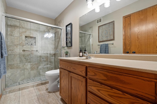 15784 103rd St SE, Becker Twp, MN 55308 - bathroom with vanity and a stall shower