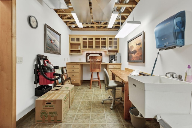 9449 Ehler Ave SE, Delano, MN 55328 - office featuring a sink