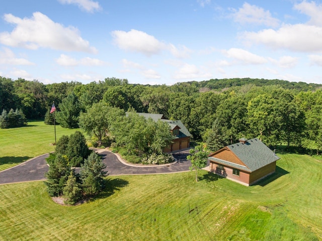 9449 Ehler Ave SE, Delano, MN 55328 - view from above of property with a heavily wooded area