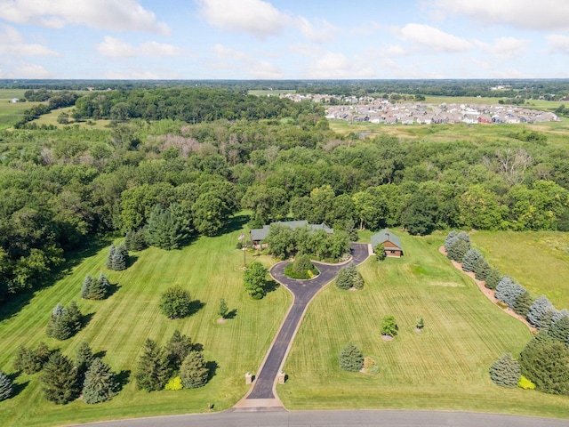 9449 Ehler Ave SE, Delano, MN 55328 - drone / aerial view of a heavily wooded area