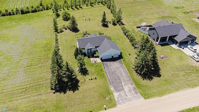 17123 Lakeview Ln, Audubon, MN 56511 - aerial view of sparsely populated area with abundant farmland