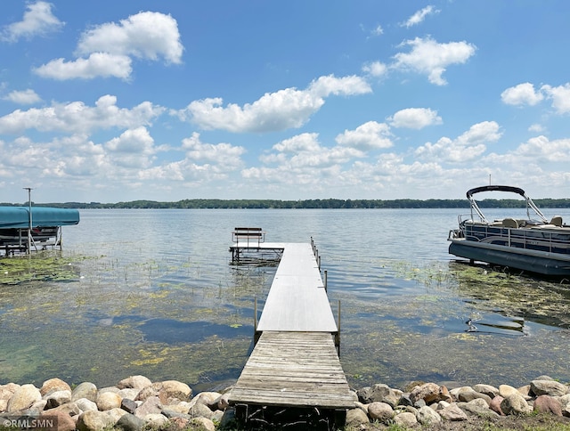 11436 Hoyer Ave NW, Annandale, MN 55302 - dock area featuring a water view
