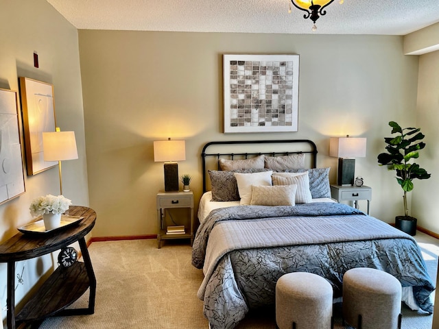 2100 Old School Rd Unit 206, Mound, MN 55364 - bedroom featuring carpet and a textured ceiling