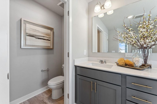 898 Laurel Ct, Chaska, MN 55318 - bathroom with vanity and wood finished floors