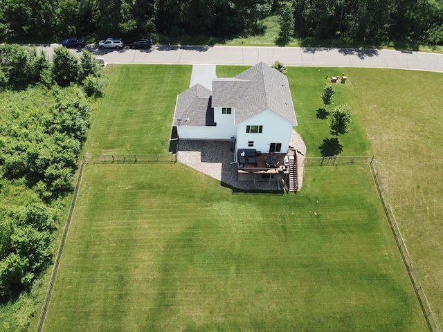 7850 242nd St, Wyoming, MN 55025 - aerial view of property and surrounding area