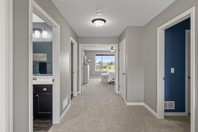 7850 242nd St, Wyoming, MN 55025 - corridor featuring carpet floors