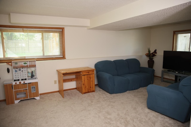 3930 99th Ave NE, Blaine, MN 55014 - living room with light colored carpet and baseboards