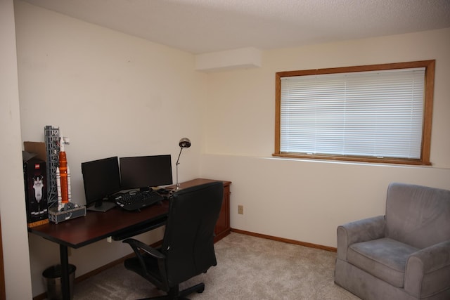 3930 99th Ave NE, Blaine, MN 55014 - office area with light colored carpet and baseboards