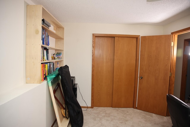 3930 99th Ave NE, Blaine, MN 55014 - bedroom featuring carpet floors, a closet, and a textured ceiling