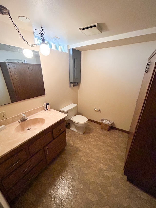 428 16th St, Windom, MN 56101 - bathroom with tile patterned floors and vanity