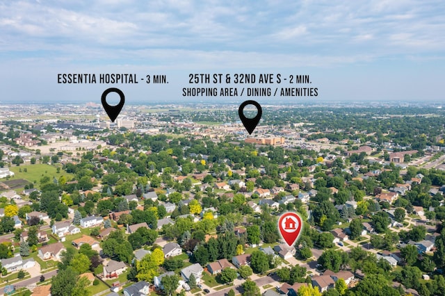 3501 19th St S, Fargo, ND 58104 - aerial view