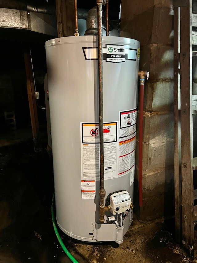 290 5th Ave, Granite Falls, MN 56241 - utilities with water heater