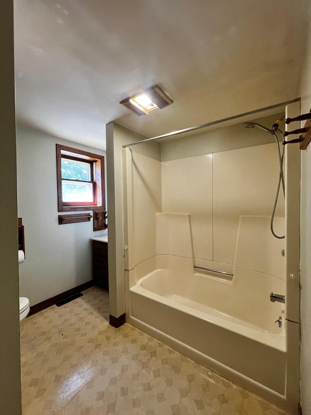 290 5th Ave, Granite Falls, MN 56241 - full bathroom with shower / tub combination, tile patterned floors, and vanity