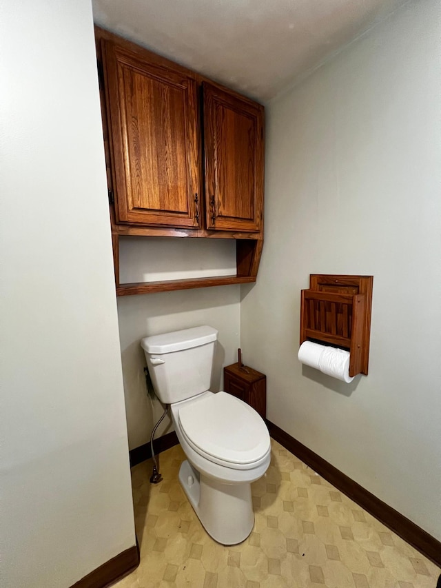 290 5th Ave, Granite Falls, MN 56241 - half bath featuring toilet and baseboards