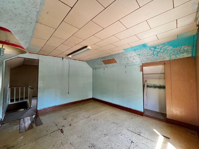 290 5th Ave, Granite Falls, MN 56241 - empty room with vaulted ceiling