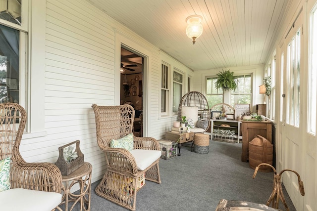 27960 County Highway 88, Carlisle Twp, MN 56537 - view of sunroom / solarium