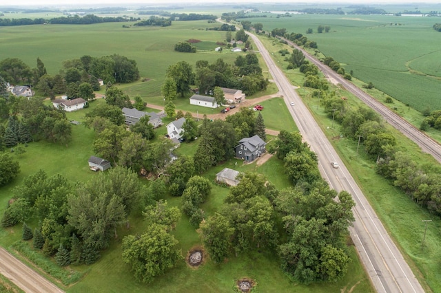 27960 County Highway 88, Carlisle Twp, MN 56537 - aerial overview of property's location with rural landscape