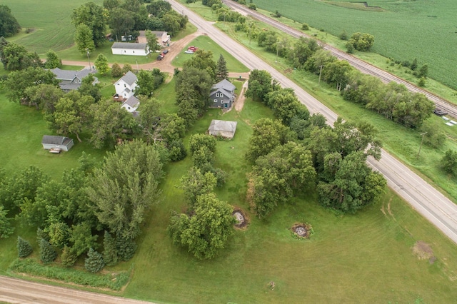27960 County Highway 88, Carlisle Twp, MN 56537 - aerial view of property and surrounding area with rural landscape