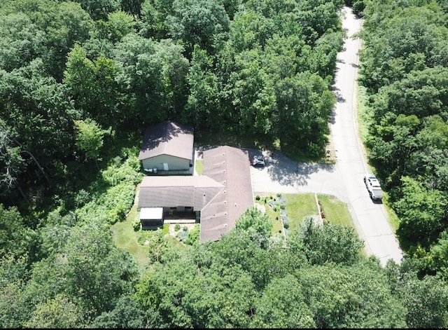2040 Summit Dr, Cushing, MN 56443 - aerial overview of property's location featuring a forest