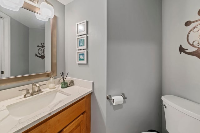 4936 210th St N, Forest Lake, MN 55025 - half bathroom with vanity and toilet
