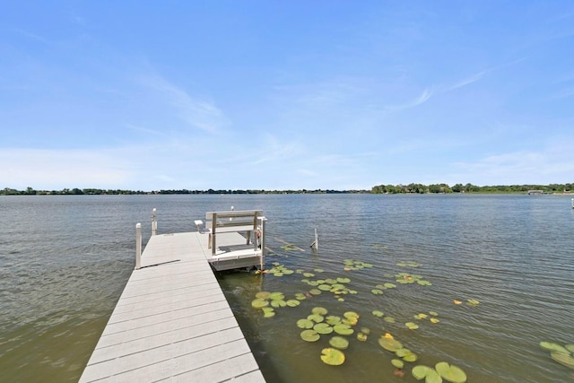 4936 210th St N, Forest Lake, MN 55025 - dock area featuring a water view