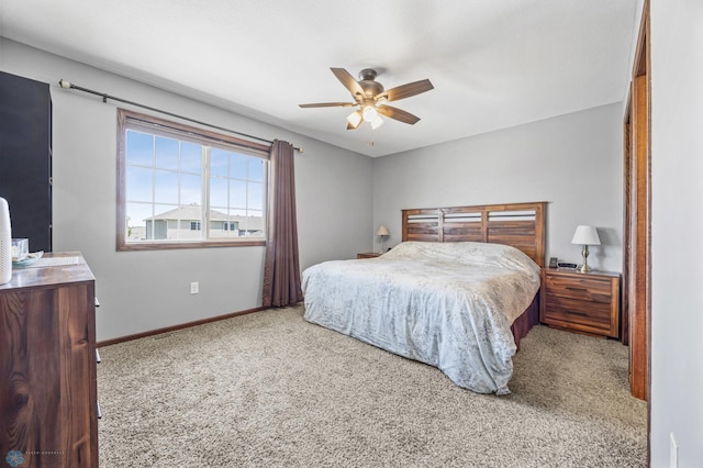 4822 34th Ave S, Fargo, ND 58104 - bedroom featuring carpet floors and ceiling fan