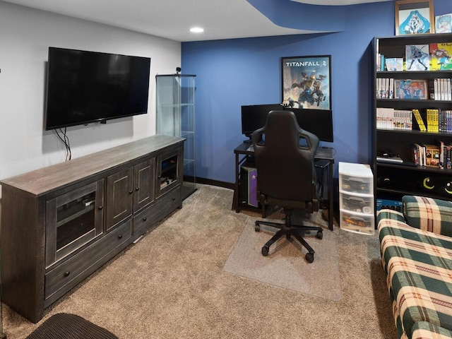 2052 Wilhelm Ct, Shakopee, MN 55379 - office area with carpet floors and recessed lighting
