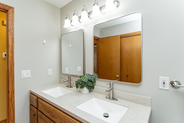 4626 Savannah Dr NW, Rochester, MN 55901 - bathroom featuring double vanity