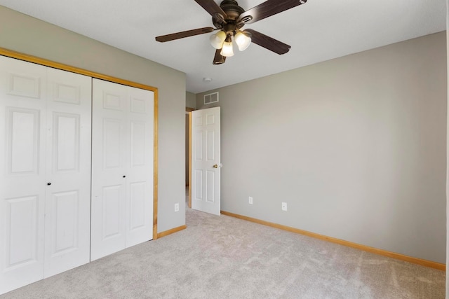 14192 Bayberry Trl, Rosemount, MN 55068 - unfurnished bedroom featuring carpet flooring, a closet, and ceiling fan