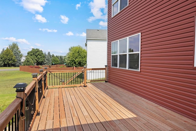 14192 Bayberry Trl, Rosemount, MN 55068 - view of wooden deck