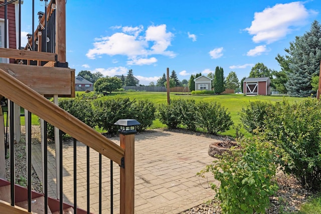 14192 Bayberry Trl, Rosemount, MN 55068 - view of patio / terrace with an outdoor structure