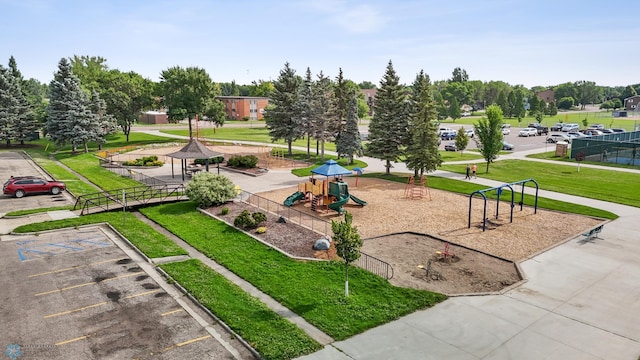 2636 18th St S Unit 8, Fargo, ND 58103 - view of home's community featuring a lawn and uncovered parking