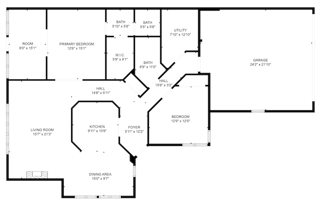 10 Cree Point Dr, Mankato, MN 56001 - view of room layout