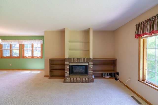 10 Cree Point Dr, Mankato, MN 56001 - living room with carpet and a fireplace