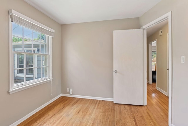 5917 Oliver Ave S, Minneapolis, MN 55419 - empty room featuring light wood-style flooring and baseboards