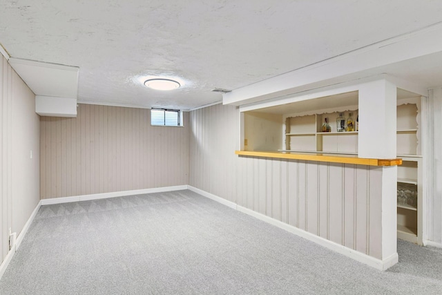 5917 Oliver Ave S, Minneapolis, MN 55419 - below grade area with carpet and baseboards