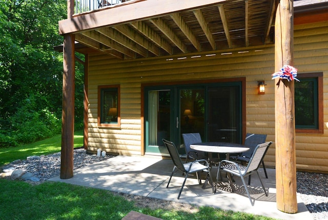 24909 Sandy Ln, Bay Lake Twp, MN 56444 - view of patio