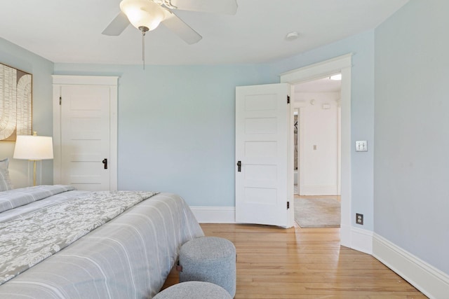 1088 Lincoln Ave, Saint Paul, MN 55105 - bedroom with light wood-style floors and ceiling fan
