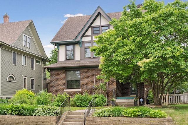 1088 Lincoln Ave, Saint Paul, MN 55105 - tudor home with brick siding, stucco siding, and roof with shingles