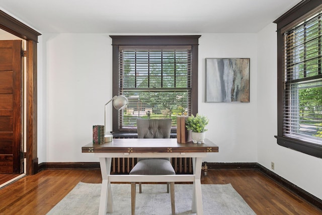 1088 Lincoln Ave, Saint Paul, MN 55105 - office featuring wood finished floors and baseboards