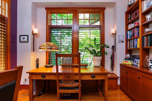 582 Summit Ave, Saint Paul, MN 55102 - office area featuring light wood finished floors