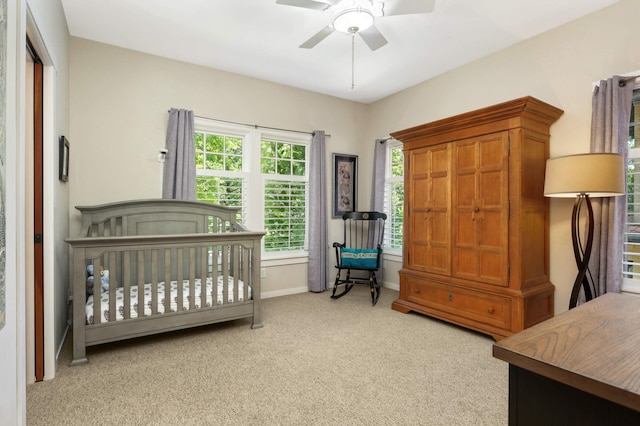 582 Summit Ave, Saint Paul, MN 55102 - bedroom featuring carpet and a ceiling fan