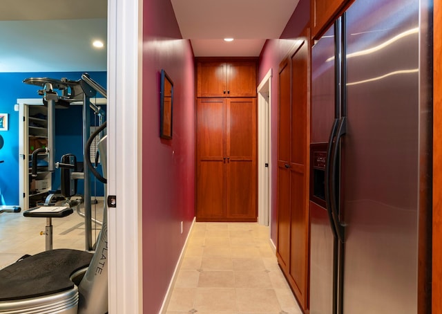 582 Summit Ave, Saint Paul, MN 55102 - corridor featuring recessed lighting and baseboards