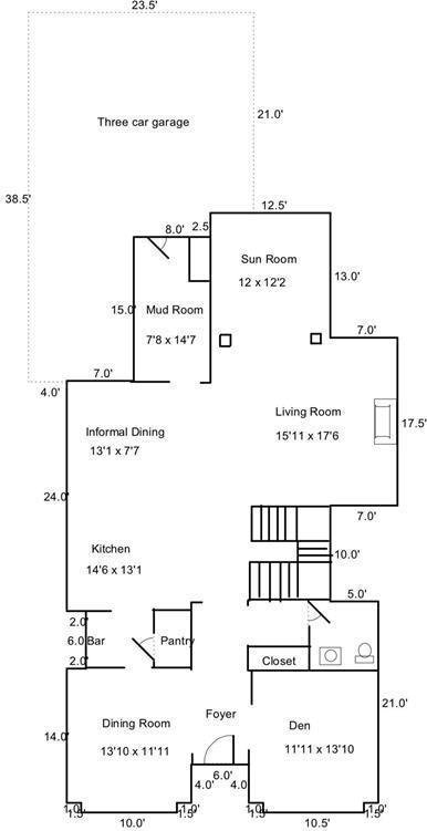 582 Summit Ave, Saint Paul, MN 55102 - view of property floor plan