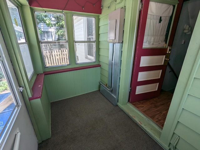 521 Chestnut St, Winona, MN 55987 - view of unfurnished sunroom
