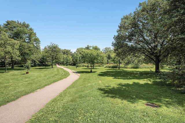 1281 Minnehaha Pkwy, Minneapolis, MN 55419 - view of home's community featuring a lawn