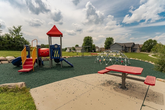 4089 Stone Point Dr NE, Rochester, MN 55906 - community playground featuring a lawn